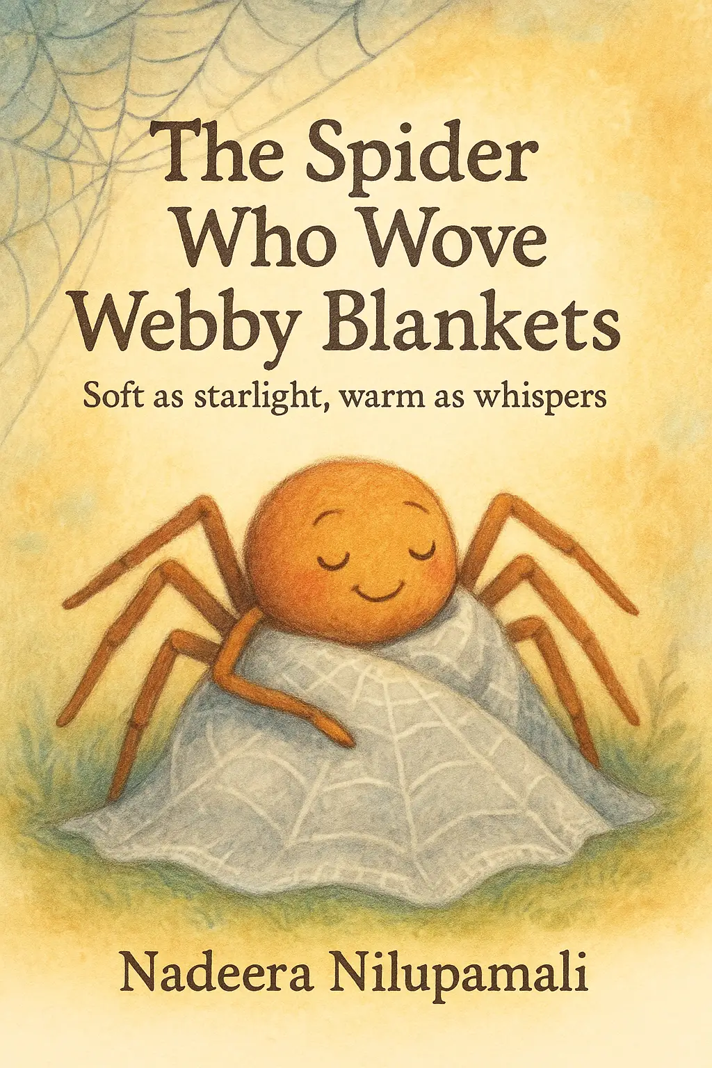 The Spider Who Wove Webby Blankets - Soft as starlight, warm as whispers.