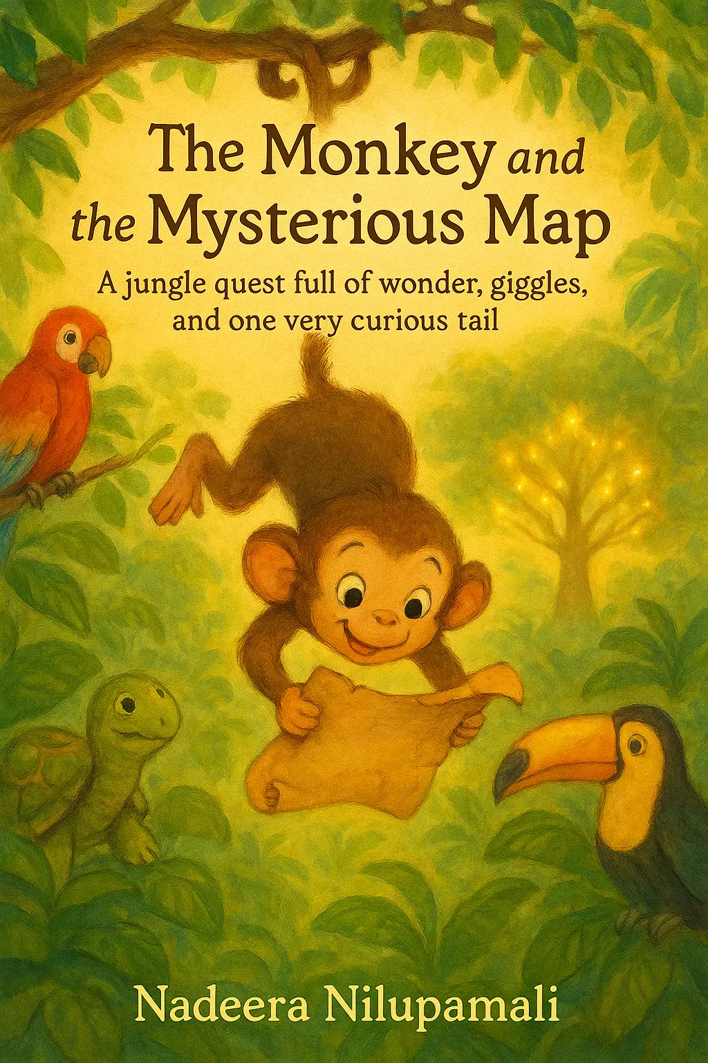 The Monkey and the Mysterious Map - A jungle quest full of wonder, giggles, and one very curious tail