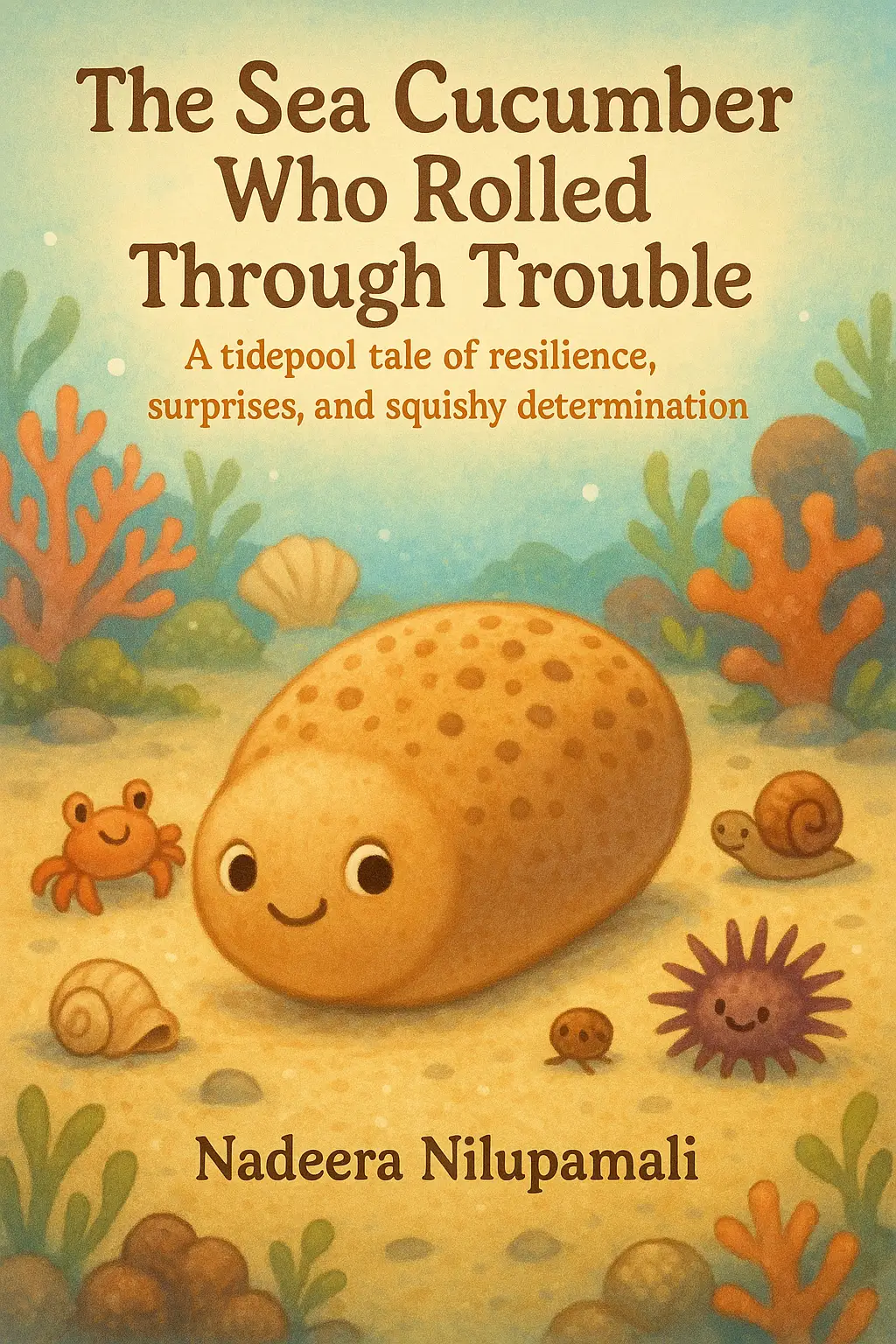 The Sea Cucumber Who Rolled Through Trouble - A tidepool tale of resilience, surprises, and squishy determination