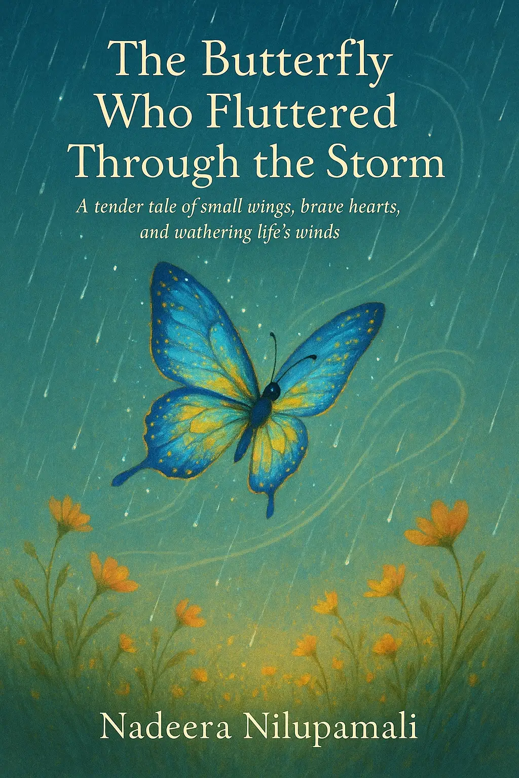 The Butterfly Who Fluttered Through the Storm - A tender tale of small wings, brave hearts, and weathering life’s winds