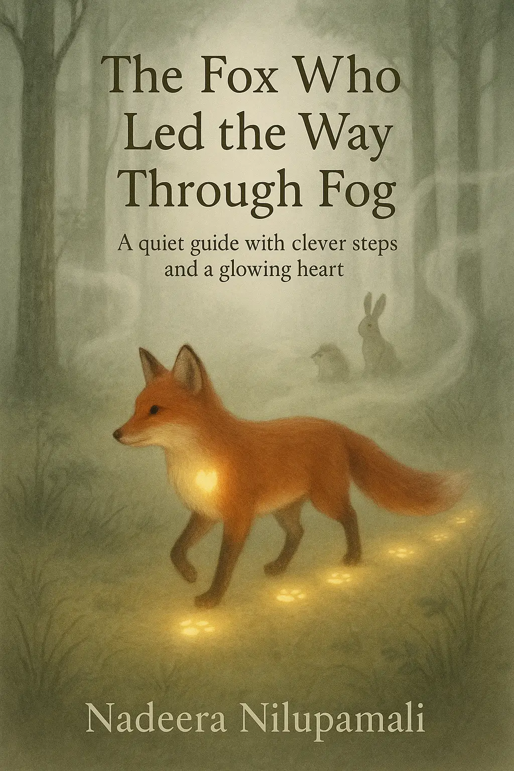 The Fox Who Led the Way Through Fog - A quiet guide with clever steps and a glowing heart