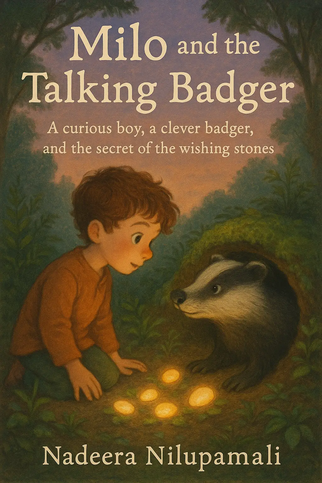 Milo and the Talking Badger - A curious boy, a clever badger, and the secret of the wishing stones