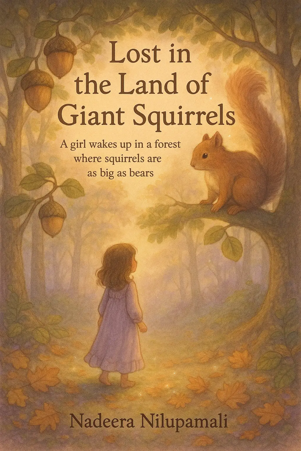 Lost in the Land of Giant Squirrels - A girl wakes up in a forest where squirrels are as big as bears