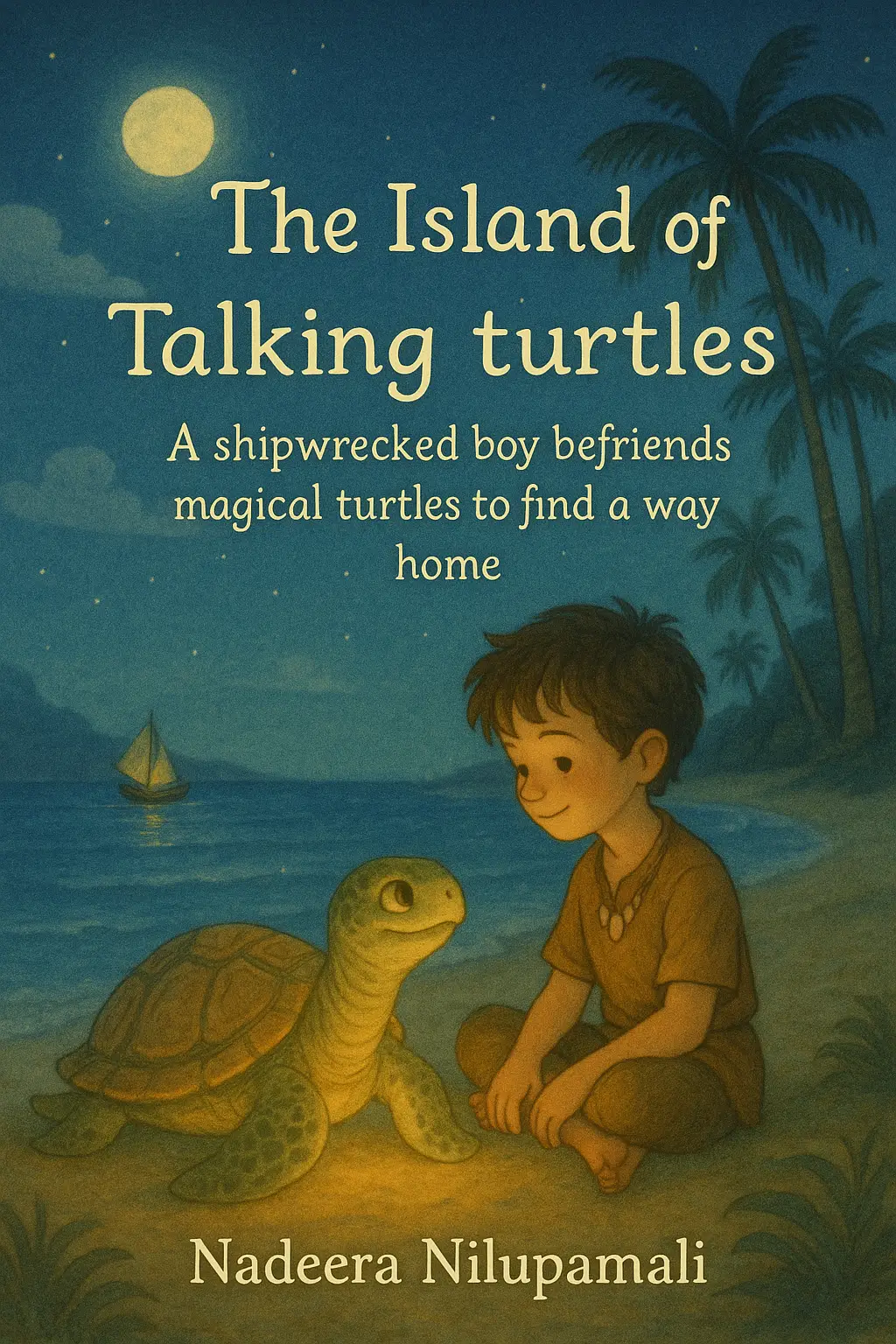 The Island of Talking Turtles - A shipwrecked boy befriends magical turtles to find a way home