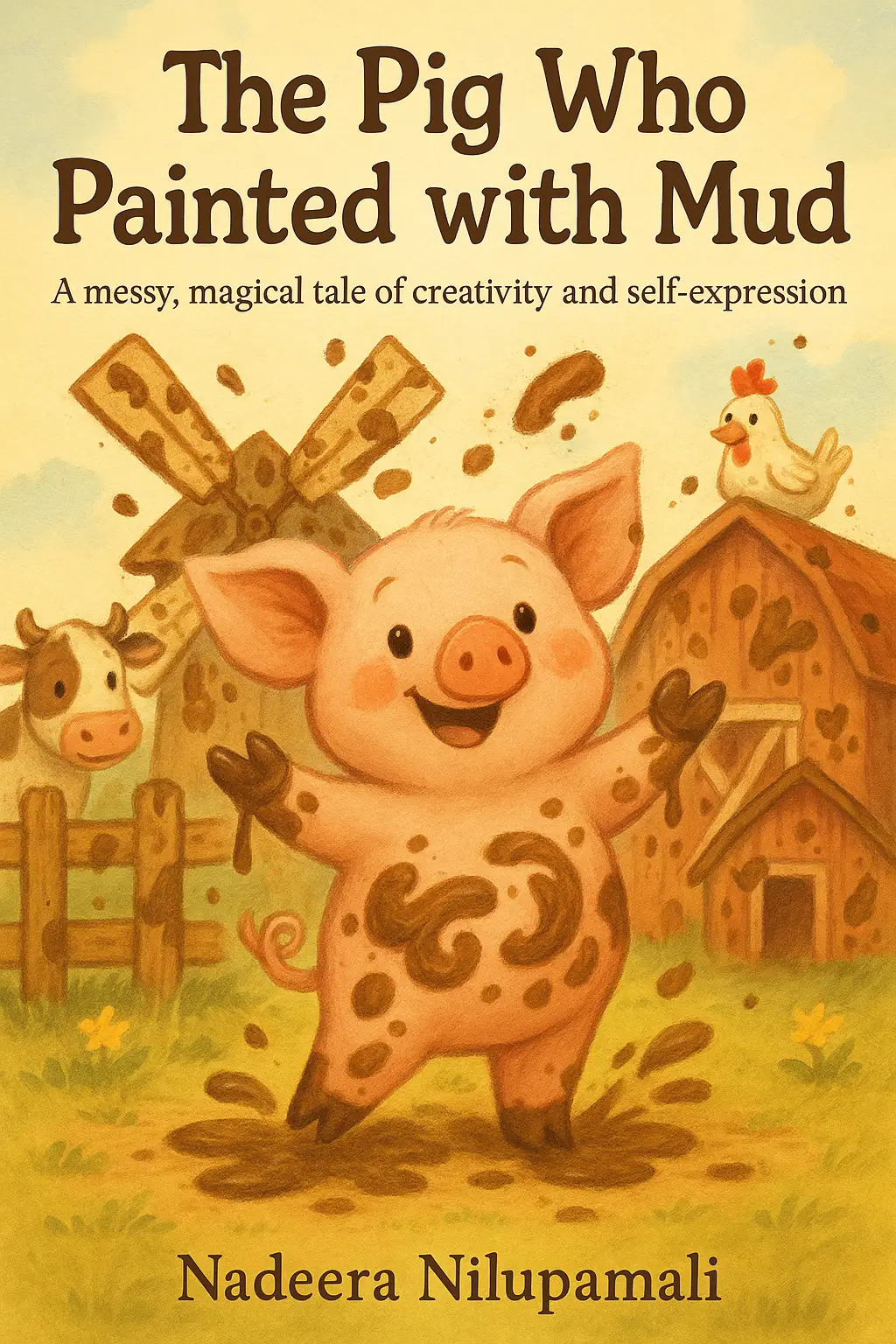 The Pig Who Painted with Mud - A messy, magical tale of creativity and self-expression