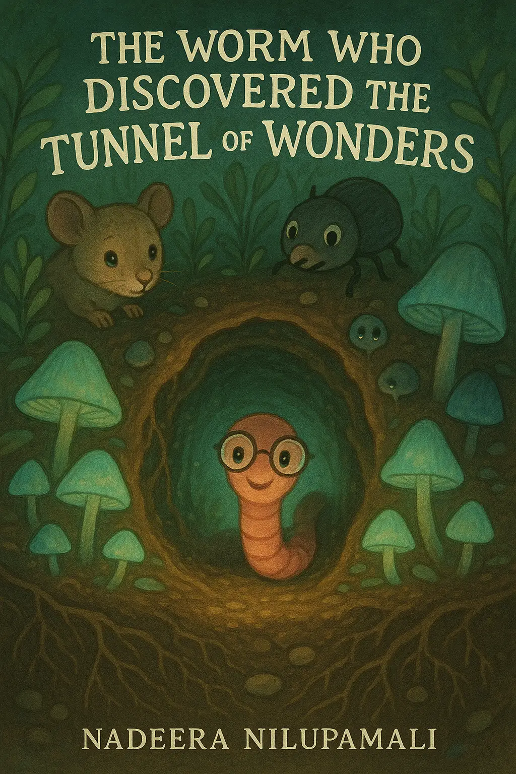 The Worm Who Discovered the Tunnel of Wonders - A cozy underground adventure of surprises, teamwork, and tiny bravery