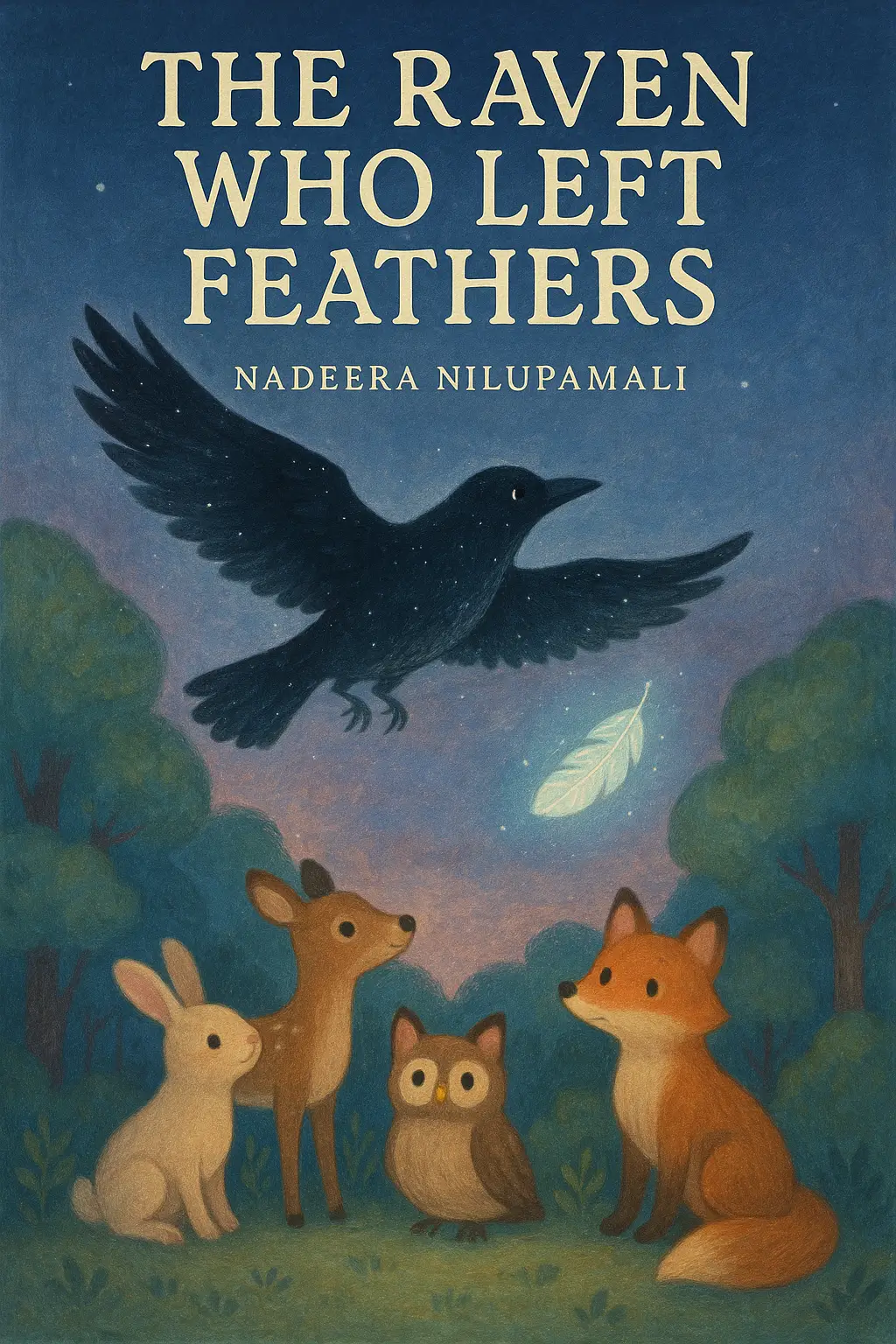 The Raven Who Left Feathers - Each feather had a message written in quiet
