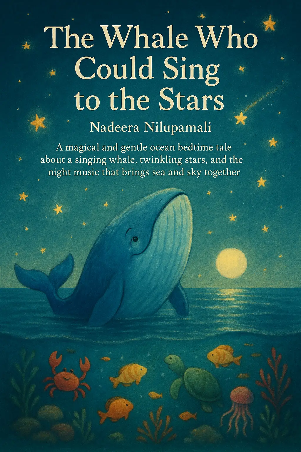 The Whale Who Could Sing to the Stars -  A magical and gentle ocean bedtime tale about a singing whale