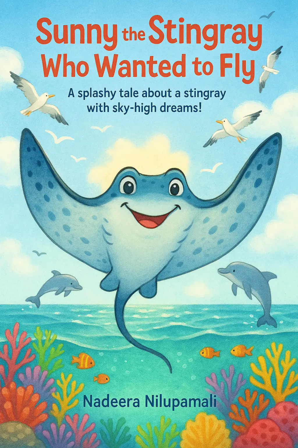 Sunny the Stingray Who Wanted to Fly - A splashy tale about a stingray with sky-high dreams!